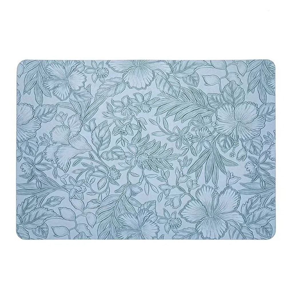 TwoTone Faux Leather Placemats Reversible HeatResistant WipeClean Table Mats For Modern Dining 7