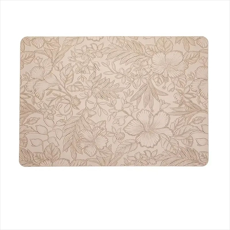 TwoTone Faux Leather Placemats Reversible HeatResistant WipeClean Table Mats For Modern Dining 8