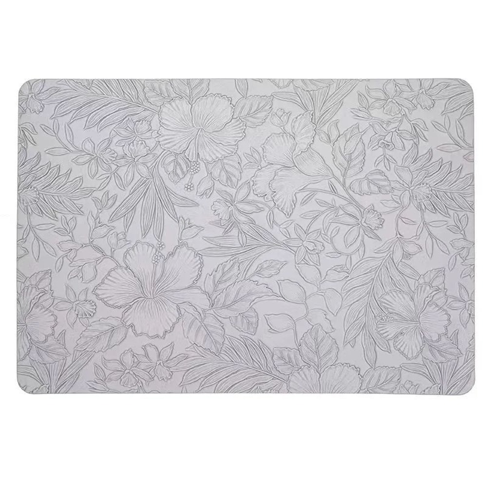 TwoTone Faux Leather Placemats Reversible HeatResistant WipeClean Table Mats For Modern Dining 9