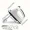 PowerWhisk Electric Hand Mixer With Spiral Whisk Dough Hooks 1