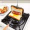 Nonstick Sandwich Maker Pan Flip Aluminum Stovetop Grilled Cheese Maker Pancake Sandwich Baking P 0