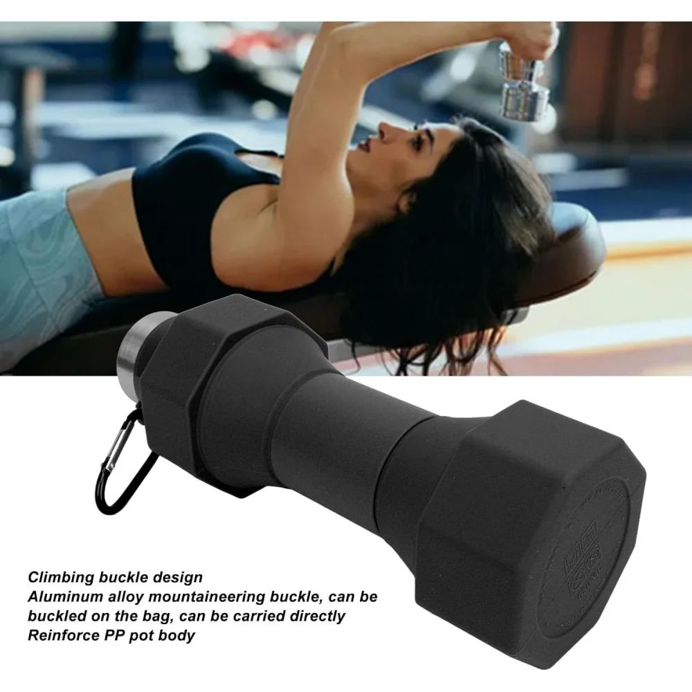 650ml Collapsible Silicone Water Bottle Leakproof Foldable Travel Sports Bottle 4