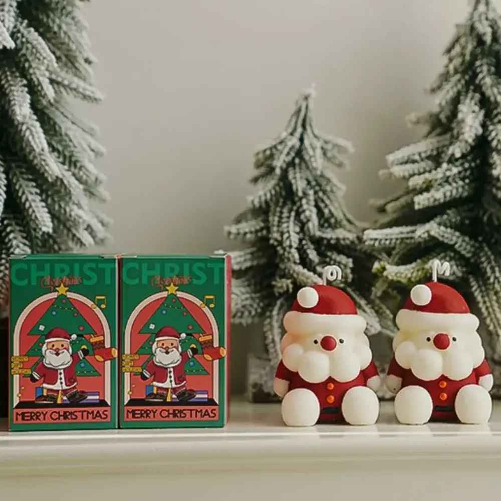 Holiday Soy Wax Christmas Candle Set Christmas Soy Wax Candle GiftReady Decor 812 Hr Clean Burn 1