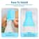 LeakProof Silicone Bottle Caps For Travel Reusable Elastic Covers For Toiletry Bottles 56 Pack 2