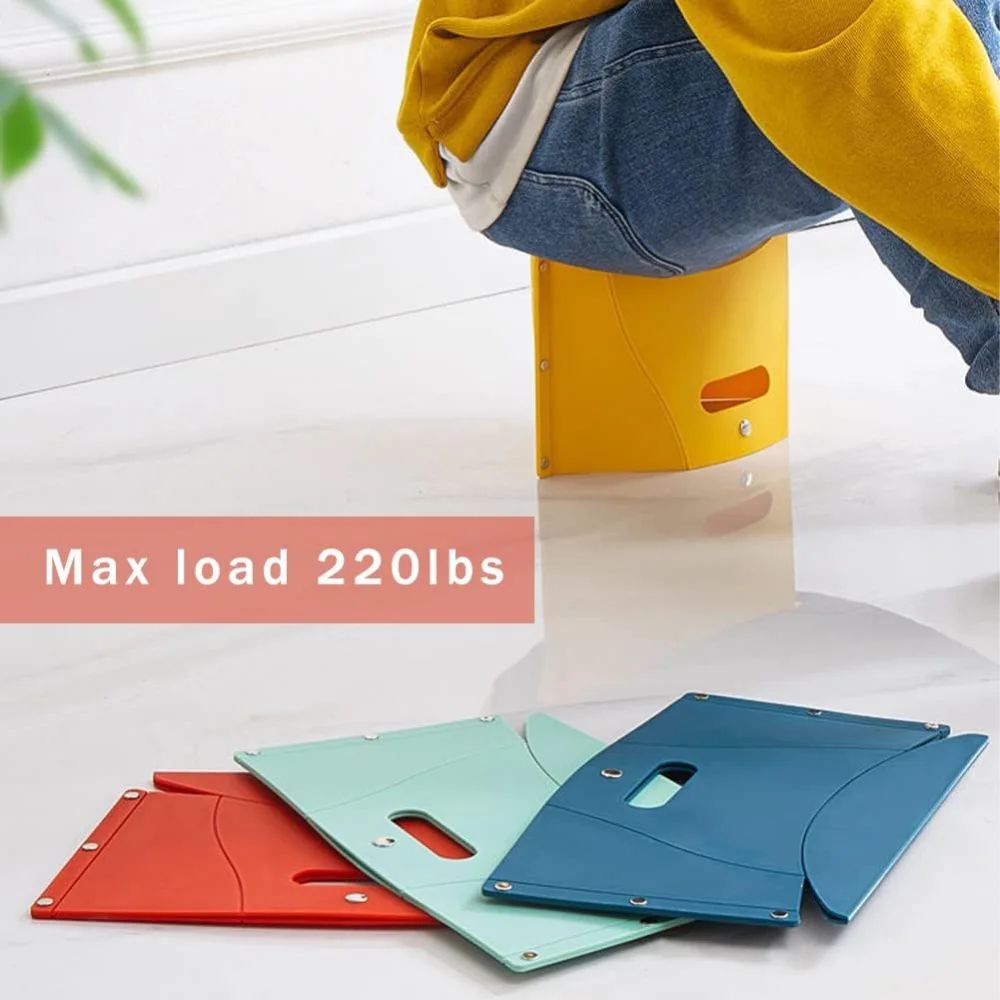 TrailPack Foldable Portable Camping Stool With Storage Lightweight Foldable Fishing Stool For Hiki 2