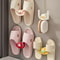 Cartoon WallMounted Bathroom Slipper Rack With Drainage SpaceSaving Shower Storage Organizer 4