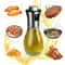 Stainless Steel Oil Sprayer For Cooking 200ml With Funnel Refillable Olive Oil Sprayer For Air Fry 0
