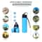600ml Foldable Silicone Water Bottle LeakProof Lightweight Collapsible Water Bottle For Hiking Cam 4