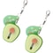 AvocadoShaped Stainless Steel Fruit And Vegetable Peeler With Keychain Portable Mini Kitchen Tool 0