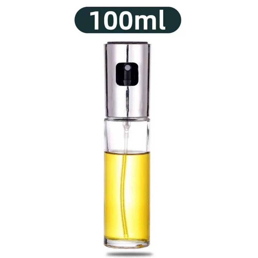 Stainless Steel 100ml Olive Oil Sprayer Mister Refillable Cooking Vinegar Spray Bottle For Air Fr 7