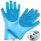 2in1 HeatResistant Silicone Cleaning Gloves With BuiltIn Scrubber Teeth 0