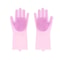2in1 HeatResistant Silicone Cleaning Gloves With BuiltIn Scrubber Teeth 8