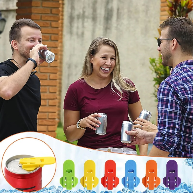 Portable EasyGrip Bottle Can Opener Reusable HandSafe Portable Bottle Opener For Home Camping 3