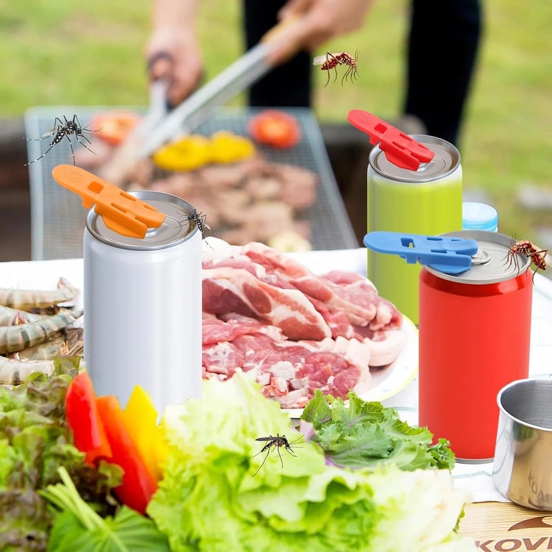 Portable EasyGrip Bottle Can Opener Reusable HandSafe Portable Bottle Opener For Home Camping 5