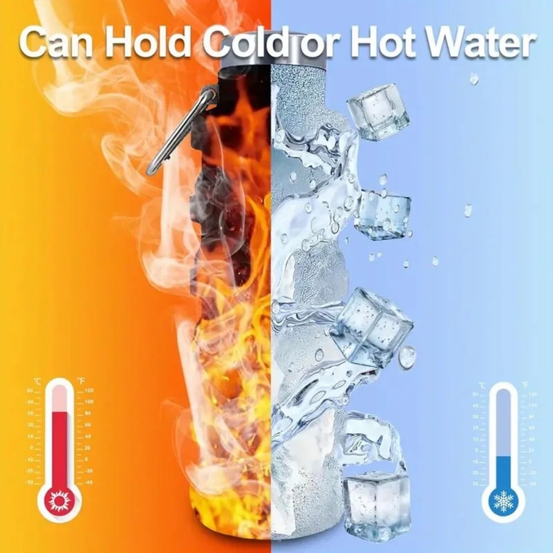 Collapsible Silicone Water Bottle BPAFree Foldable Travel Bottle For Hiking Everyday Hydration 3