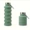 Collapsible Silicone Water Bottle BPAFree Foldable Travel Bottle For Hiking Everyday Hydration 6
