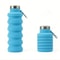 Collapsible Silicone Water Bottle BPAFree Foldable Travel Bottle For Hiking Everyday Hydration 9