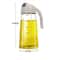Auto Flip Glass Olive Oil Dispenser Bottle 630ml Leakproof OneHand Pour Oil Vinegar Dispenser 1