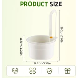 sink hanging strainer basket with openable bottom, no-drill kitchen sink drain filter & food waste catcher