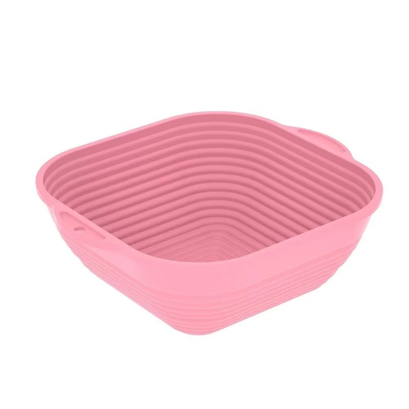 Silicone Collapsible Bread Proofing Basket For Sourdough Oval Dough Fermentation Baking Bowl 9