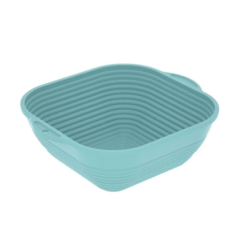 Silicone Collapsible Bread Proofing Basket For Sourdough Oval Dough Fermentation Baking Bowl 10