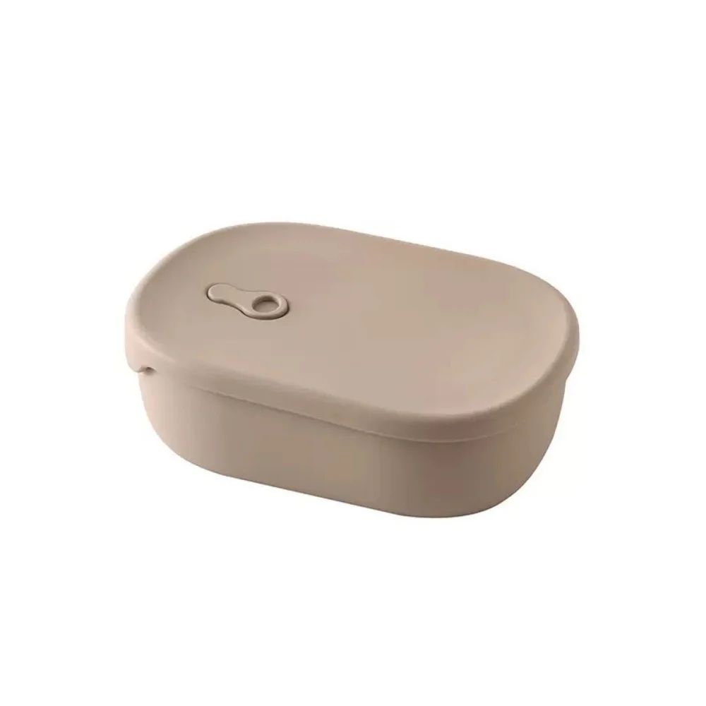 Silicone 1000ml Meal Prep Container MicrowaveSafe EasyClean Reusable Food Storage 8