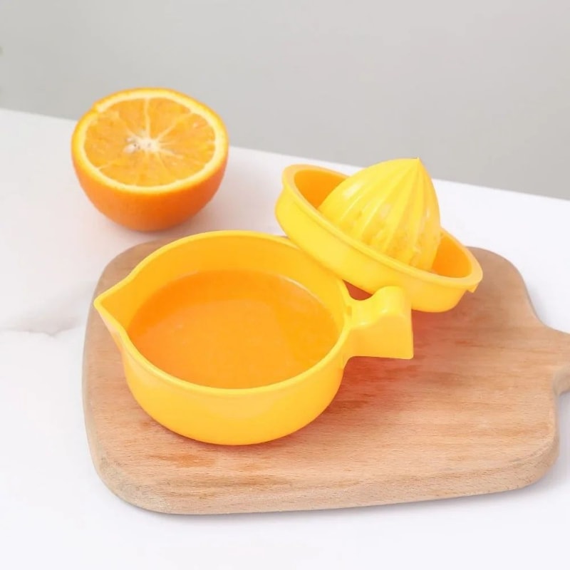 FreshPress Manual Citrus Juicer With Detachable Pulp Filter Handheld Lemon Squeezer Citrus Press 0