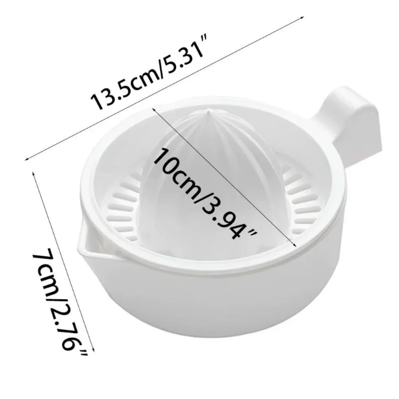 FreshPress Manual Citrus Juicer With Detachable Pulp Filter Handheld Lemon Squeezer Citrus Press 1