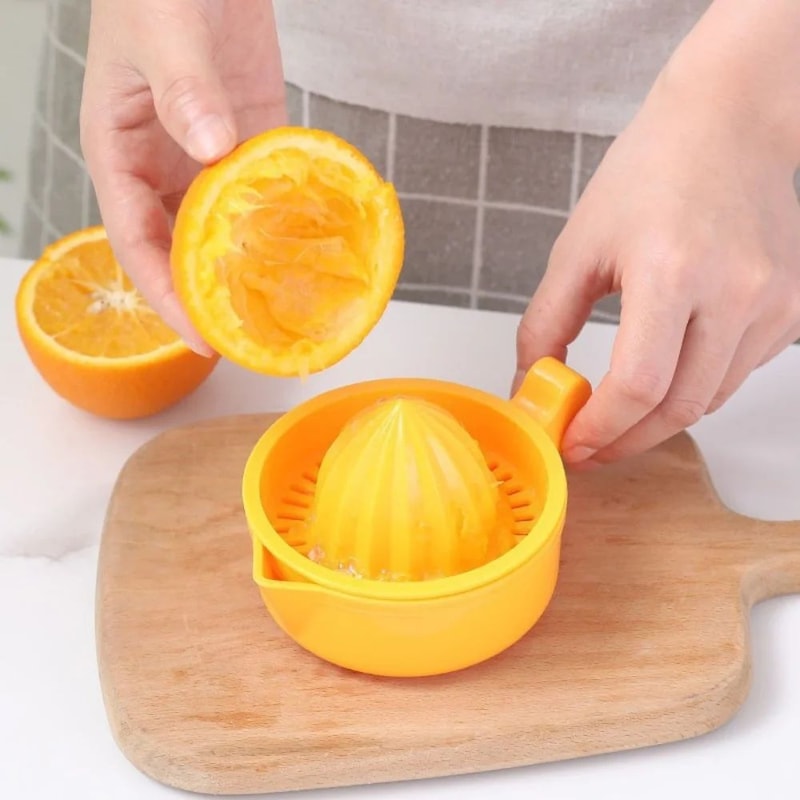 FreshPress Manual Citrus Juicer With Detachable Pulp Filter Handheld Lemon Squeezer Citrus Press 2