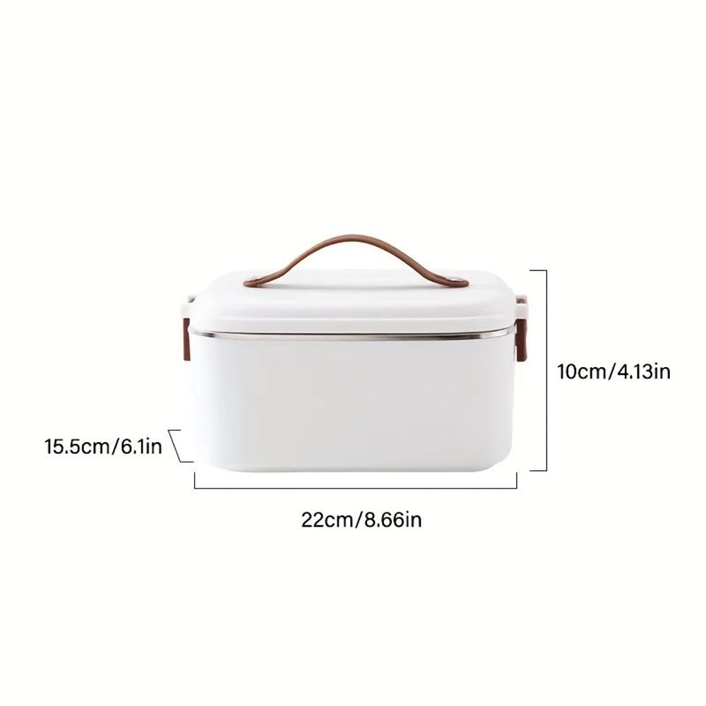 18L Electric Lunch Box Food Heater Stainless Steel Portable Food Warmer For Car Truck Home 5
