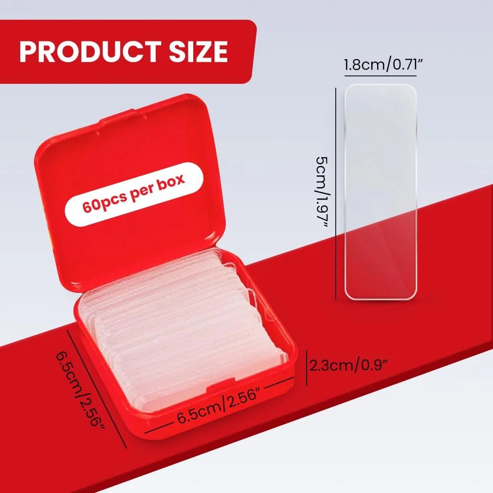 MultiFunctional DoubleSided Nano Tape Reusable Removable Mounting Tape For WallSafe Hanging 1