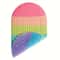 Colorful Silicone Non Slip Bathtub Mat With Suction Cups Pop Bubbles Soft Foldable Machine Washab 6