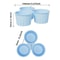 GripEar Silicone Air Fryer Ramekins Reusable Nonstick Baking Cups For Eggs Mini Desserts 2