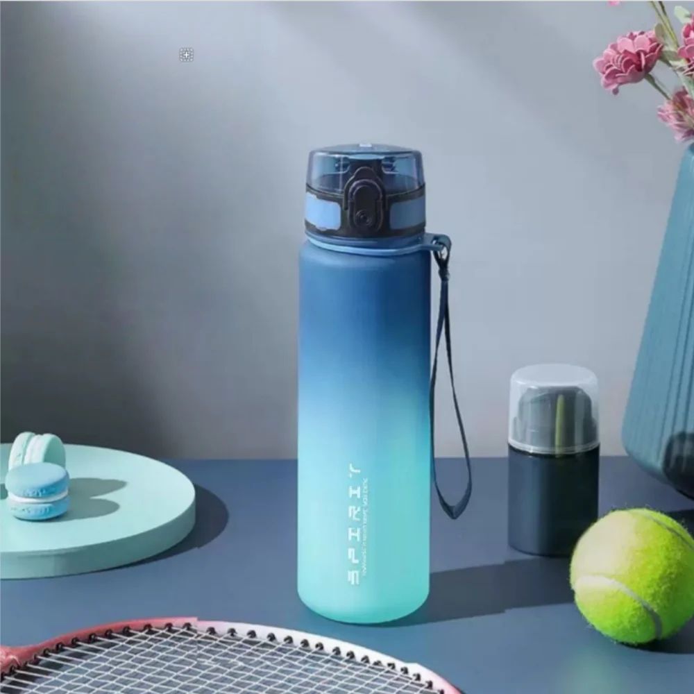 Leak Proof Sports Water Bottle 650ml Portable Travel Hydration Bottle For Hiking And Gym 7