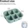 Stackable Large Silicone Ice Cube Tray With Lid EasyRelease Square Whiskey Ice Mold 1