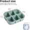 Stackable Large Silicone Ice Cube Tray With Lid EasyRelease Square Whiskey Ice Mold 1