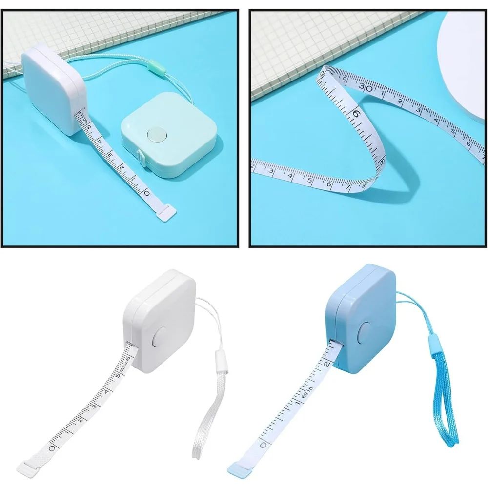 15m Portable Body Measuring Tape Mini Tailor Tape For Waist Clothes Fitness Tracking 3