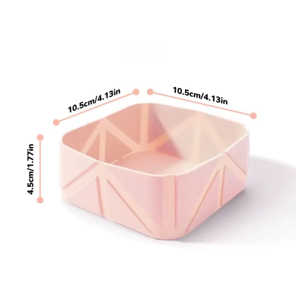 LockSafe Collapsible Dog Bowl Collapsible Dog Bowl For Travel Hiking Daily Walks 1