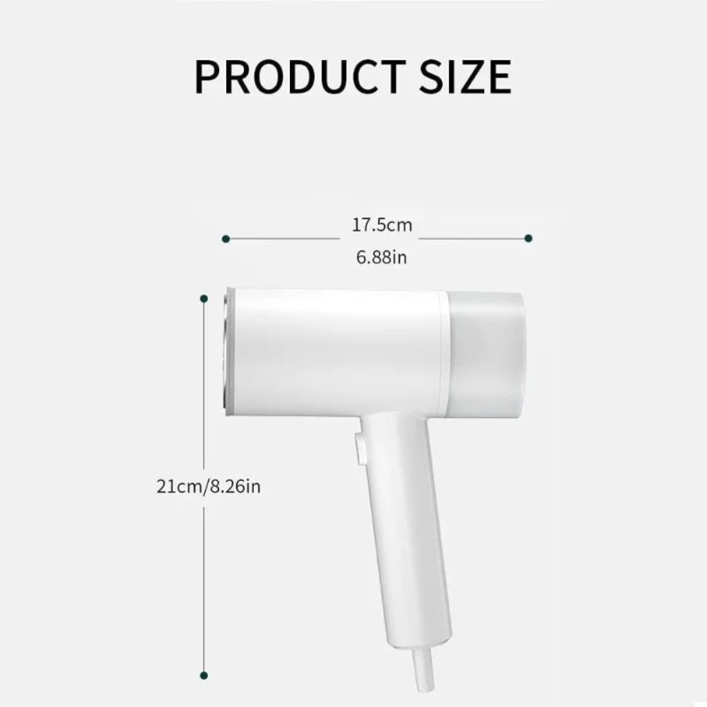 Foldable 1200W Portable Steam Iron Handheld Garment Steamer For Travel Home FastHeat Hanging Iron 1