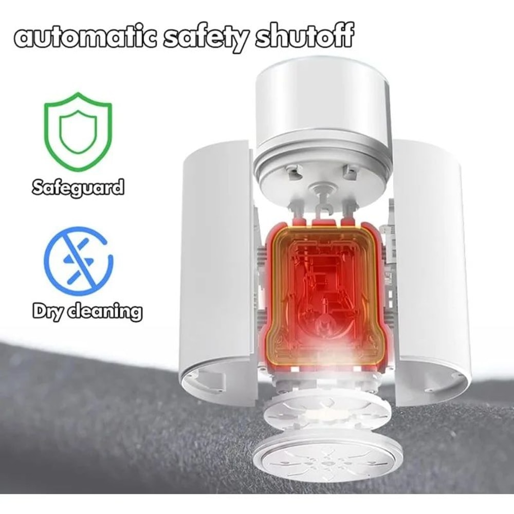 Foldable 1200W Portable Steam Iron Handheld Garment Steamer For Travel Home FastHeat Hanging Iron 2