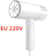 Foldable 1200W Portable Steam Iron Handheld Garment Steamer For Travel Home FastHeat Hanging Iron 7