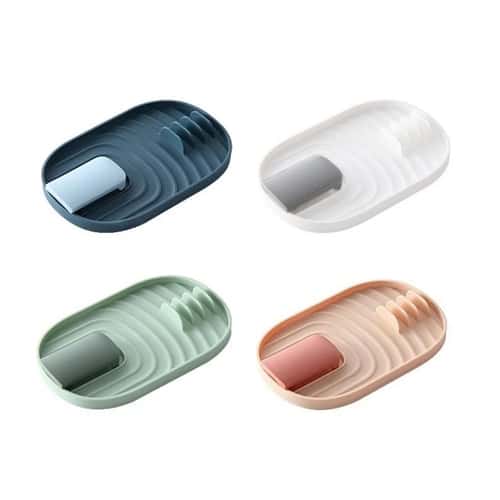 Foldable Pot Lid Holder & Spoon Rest Stove Top Organizer