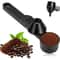 Reusable Coffee Pod Funnel Measuring Spoon Set For Refillable Pods And Powder Scooping 0