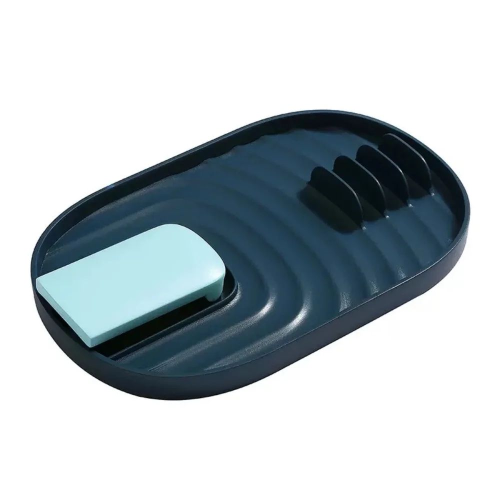 Foldable MultiFunction Spoon Rest Pot Lid Holder Stove Top Organizer 6