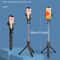 Retractable Selfie Stick Tripod With Wireless Remote Foldable Portable Phone Tripod For Travel Vl