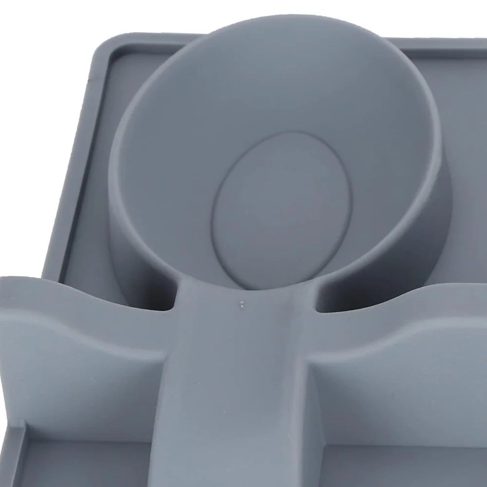 Silicone Spoon Rest With Drip Tray HeatResistant Utensil Rest For Stove Top 2