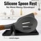 Silicone Spoon Rest With Drip Tray HeatResistant Utensil Rest For Stove Top 4