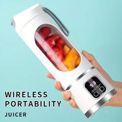 vitago portable blender - usb rechargeable mini blender for smoothies & fresh juice with digital display