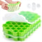 Honeycomb Silicone Ice Cube Tray With Lid 37 Mini Cubes Stackable Ice Mold For Cocktails Whiskey 5