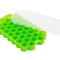 Honeycomb Silicone Ice Cube Tray With Lid 37 Mini Cubes Stackable Ice Mold For Cocktails Whiskey 8